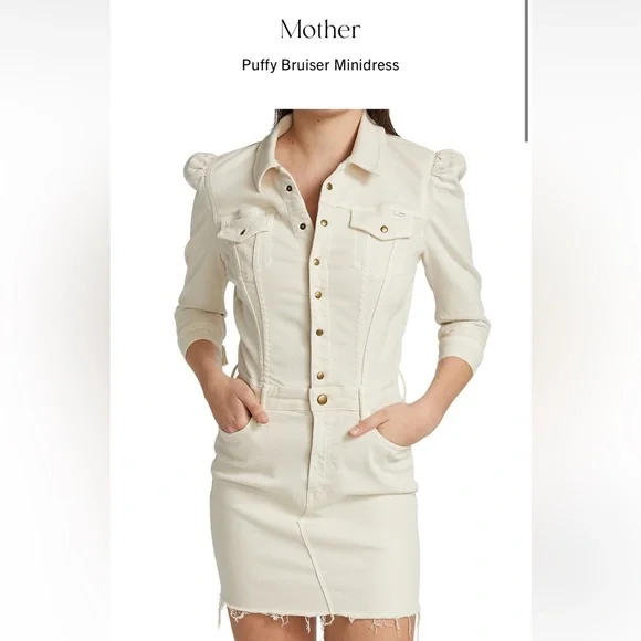 MOTHER | Dresses | Never Worn Mother Denim Dress | Poshmark